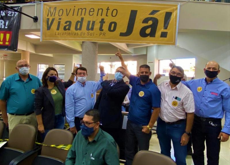 Movimento "Viaduto Já" apresenta reivindicações por mais segurança no trecho da BR-277 de Laranjeiras do Sul